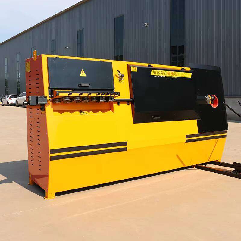 Mobile Steel Bar Bending Machine - Wheels & Handles for On-Site Construction