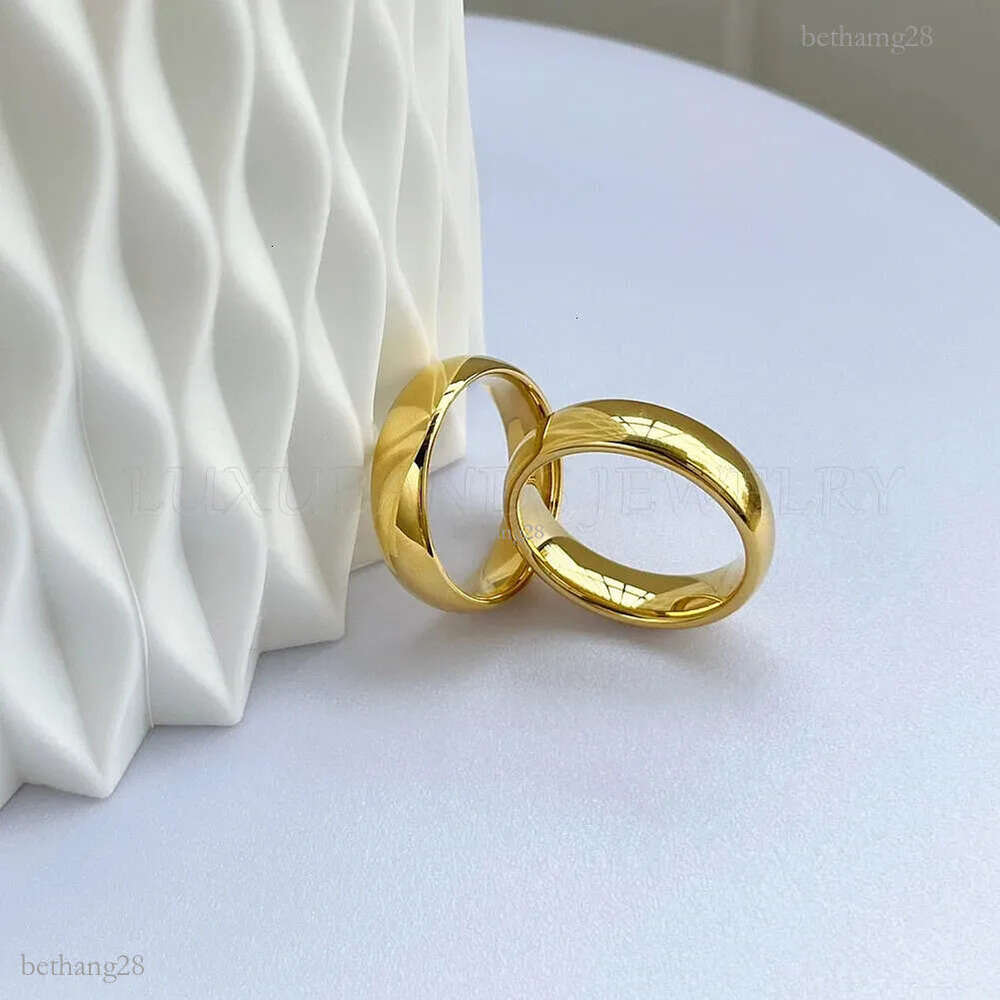 Marriage Rings For Couples Tungsten Carbide 8mm Domed Bands Men Accessories 2mm Womens Jewelry Engagement Ring Comfort Fit 240401