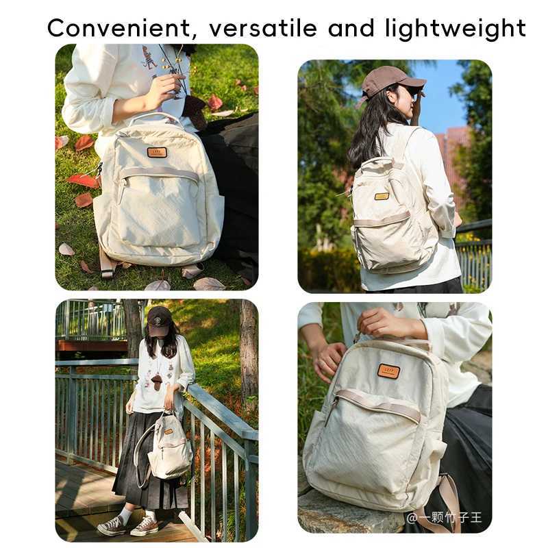 LEFF New Fashion Backpack For Women High Quality Outdoor Travel Waterproof Backpacks Laptop Commuting Bag High End Female BagsW251114
