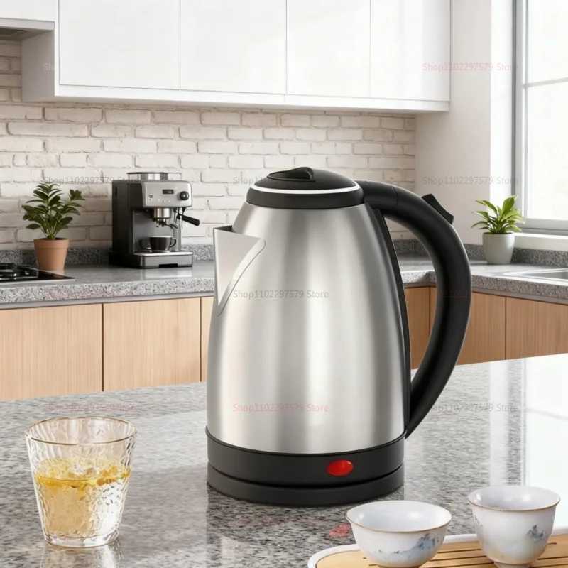 Smart Electric Kettle 1500W High Power Fast Boil Portable Kettle 304 Stainless Steel Smart Kettle for Home Office Hotel Travel Y251114