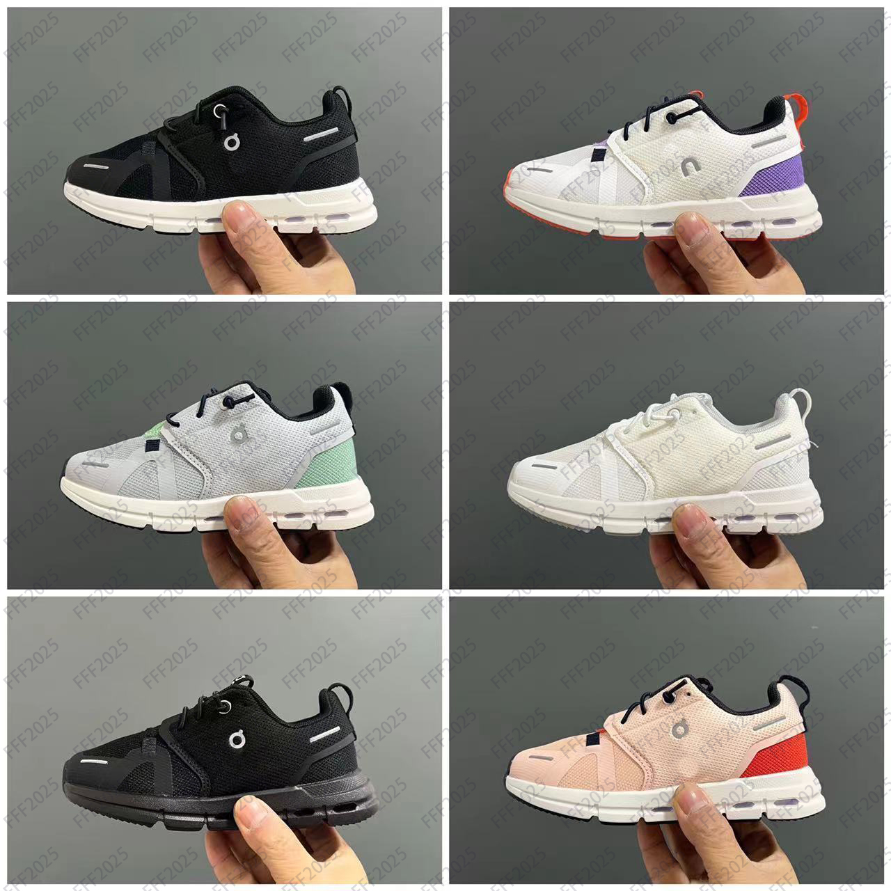 Kids shoes Cloudes 5 Kids running shoes Youth Infant Toddlers designer Trainers Boys Girls sneakers pink green boy children sneaker 28-36