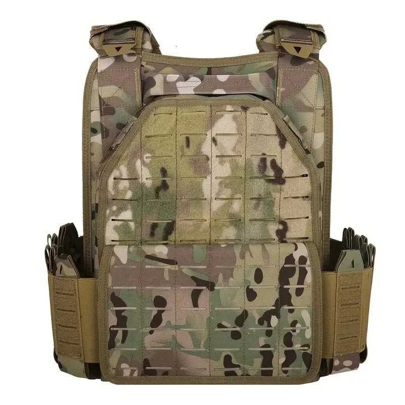 YAKEDA Tactical Vest Outdoor Hunting Plate Carrier Protective Adjustable Vest Airsoft Carrier Combat Equipment XJ250730XJ251114