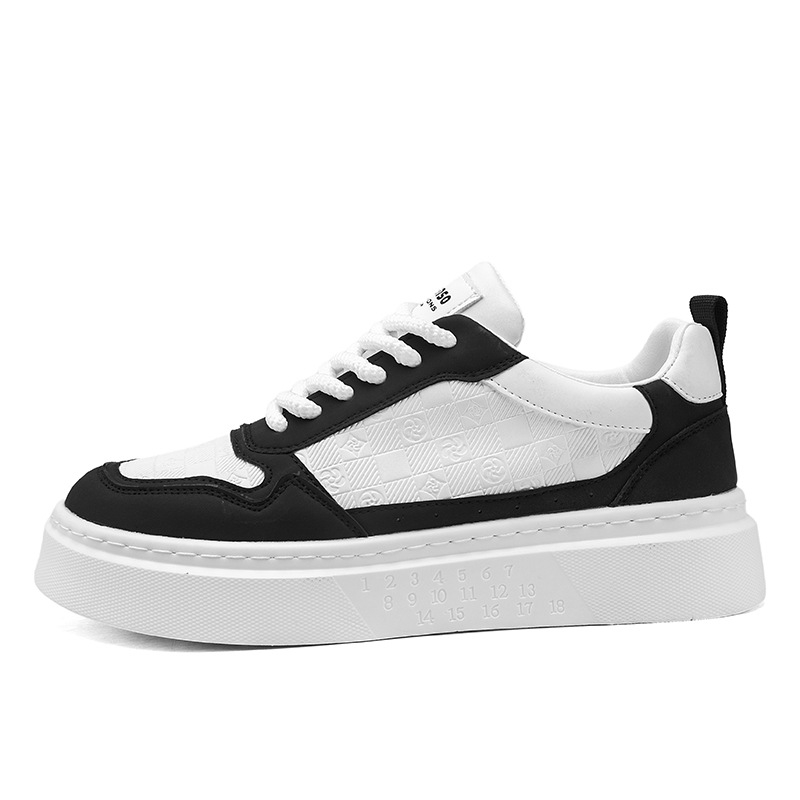 Free shipping casual shoes men sports shoes casual comfortable fashion thick soled height increasing printed board shoes