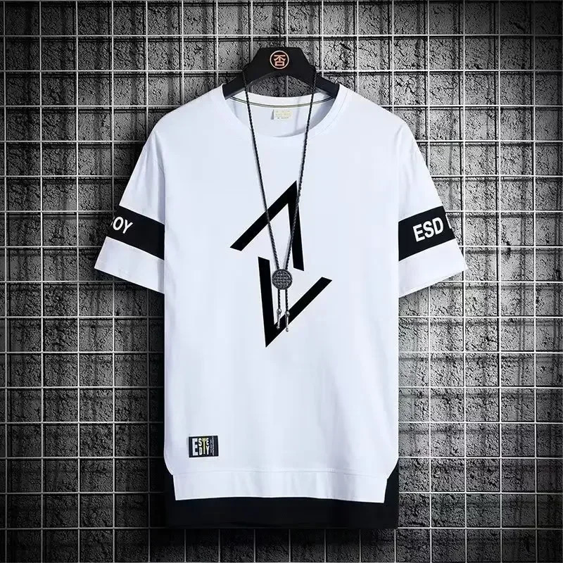 -selling mens fashionable sports casual short sleeved T-shirtshorts two-piece set of fashionable retro street set of 250415
