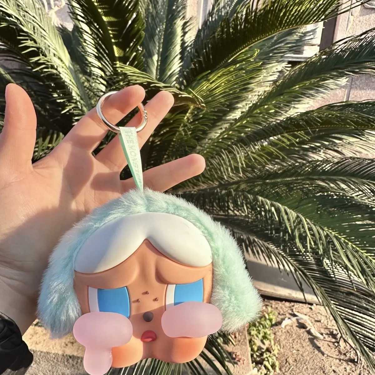 New Crybaby Powerpuff Girl Series Plush Doll Keychain Bag Pendant Room Decoration Birthday Gift X250415