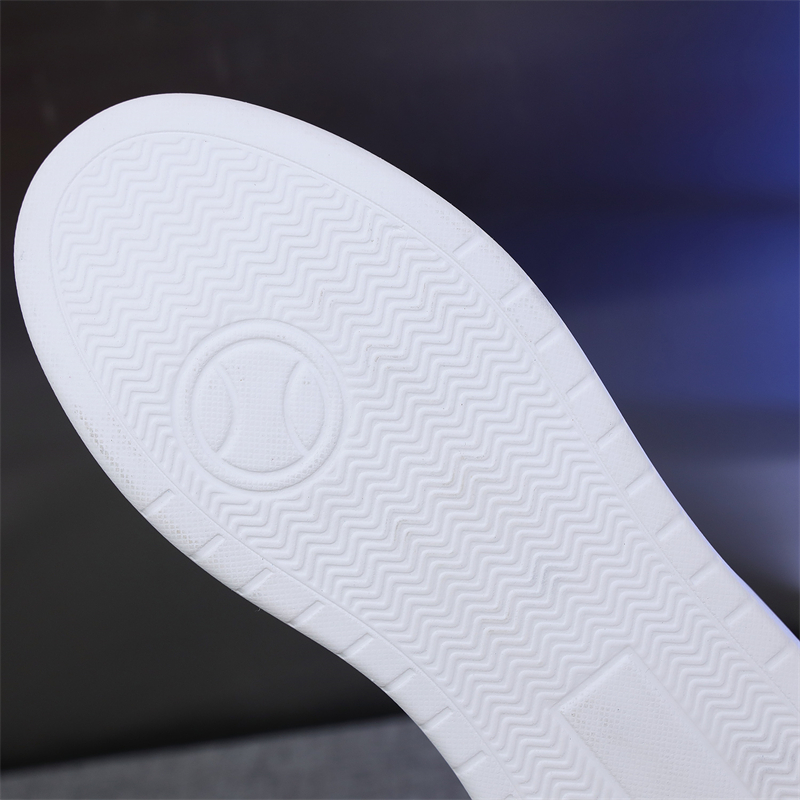 Men's and women's spring and summer new breathable printed little white shoes men's thick sole trend couple board shoes