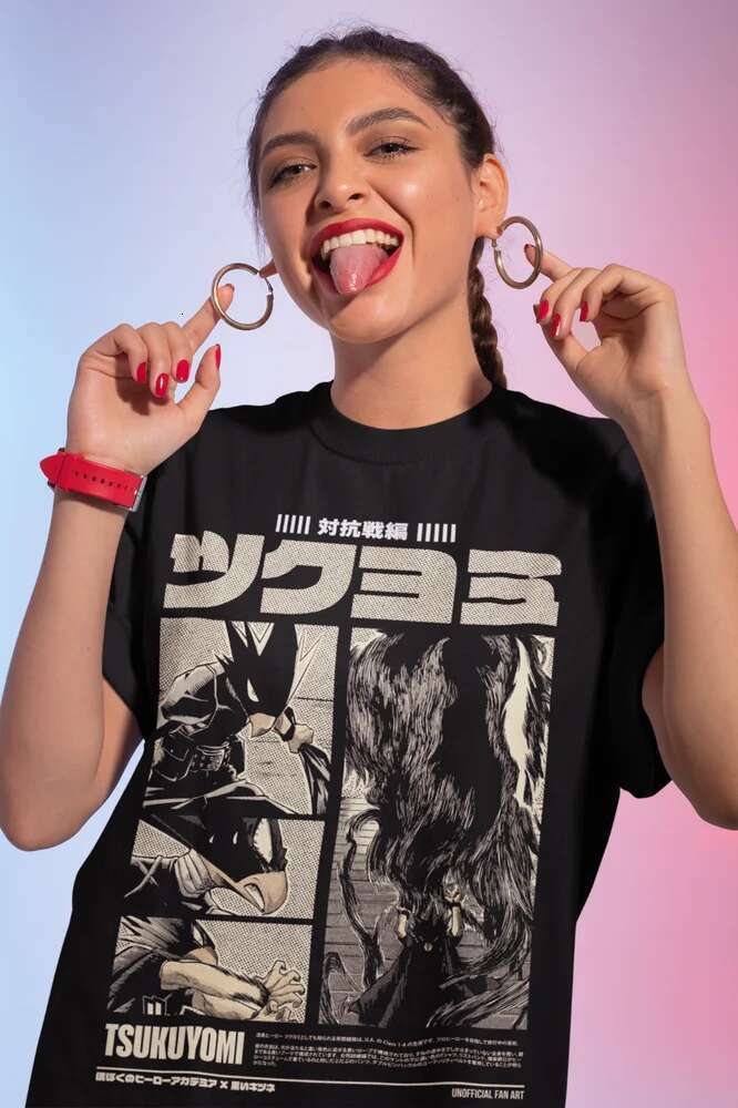 Fumikage Tokoyami T-shirt Manga Strip My Hero Academia Anime Gift Shirt All Size