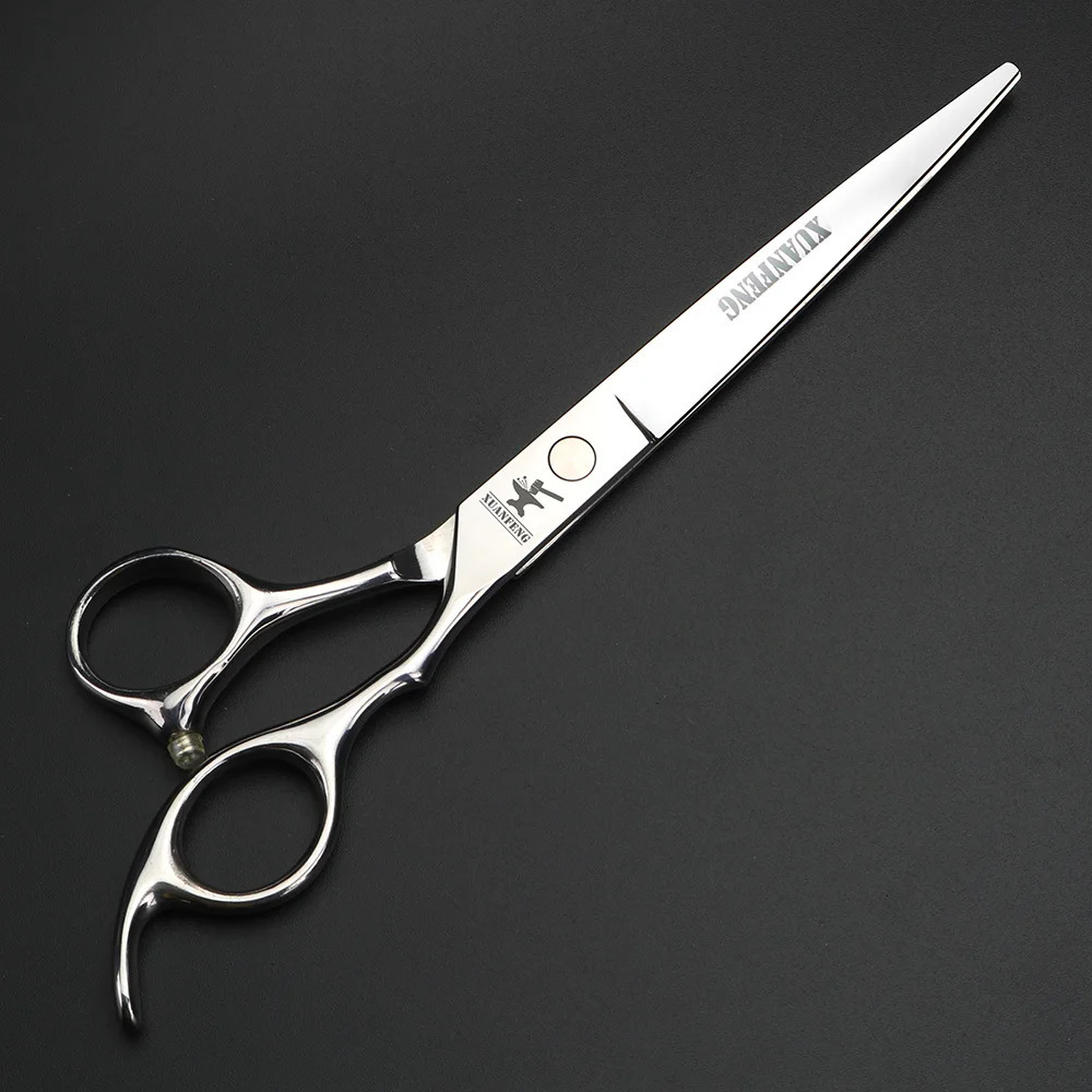 7 inch regular hair scissors Japan 440C steel barber cutting scissors 250414