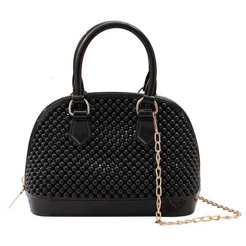 2024 New Cross-Border Hot Selling Jelly Handbag Shell Handbag Cute Diagonal Handbag Womens Small Bag Lightweight PortableW251115