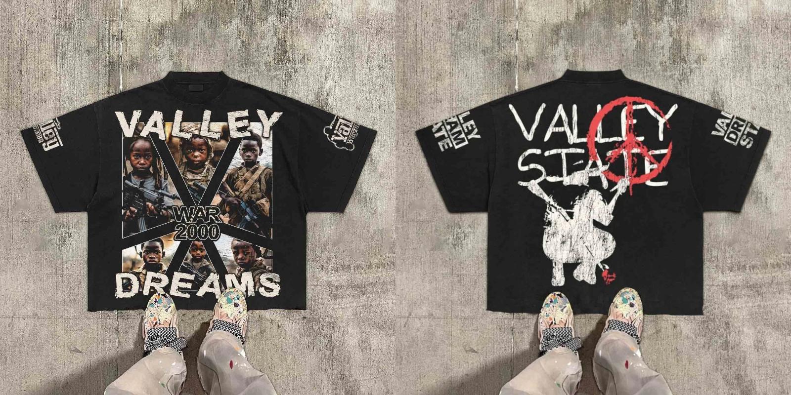 Men's Dress Shirts Vintage Warzone Division Graphic Cotton T-Shirt Cropped Tees Men And Women Same Style Casual Comfortable