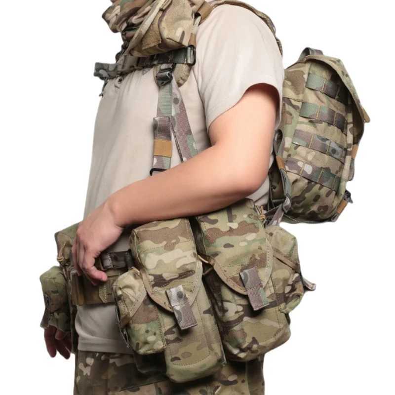 Hunting SSO/SPOSN Smash AK MOLLE Chest Rig Backpack 7.62 Pouchs Training Gear M1 Tactical Combat Vest XJ251114