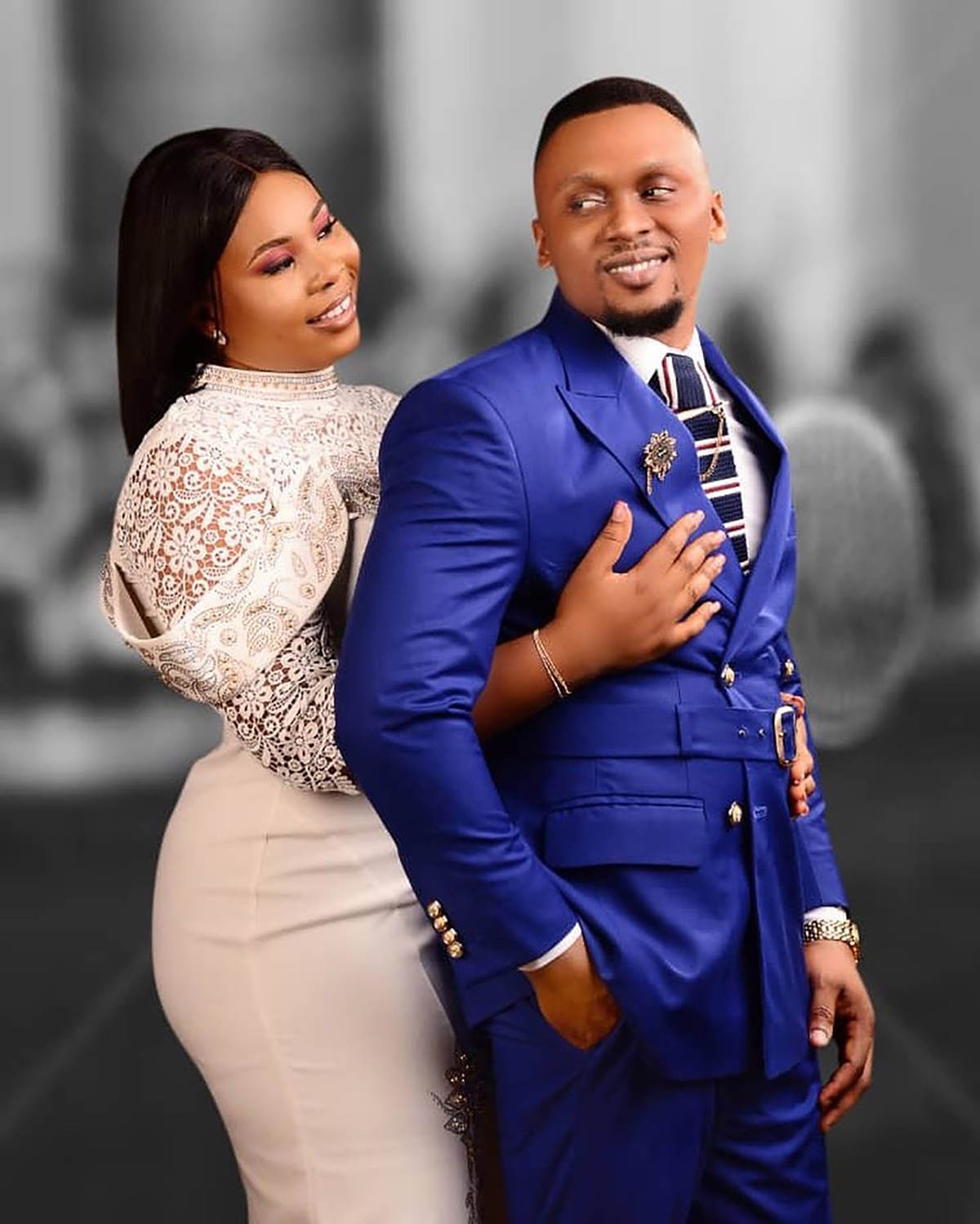 Formal Navy Wedding Tuxedos 2 Piece Set Jacket Pants Peaked Lapel Men Suit Double Breasted Groom Wear Party Suits Customized