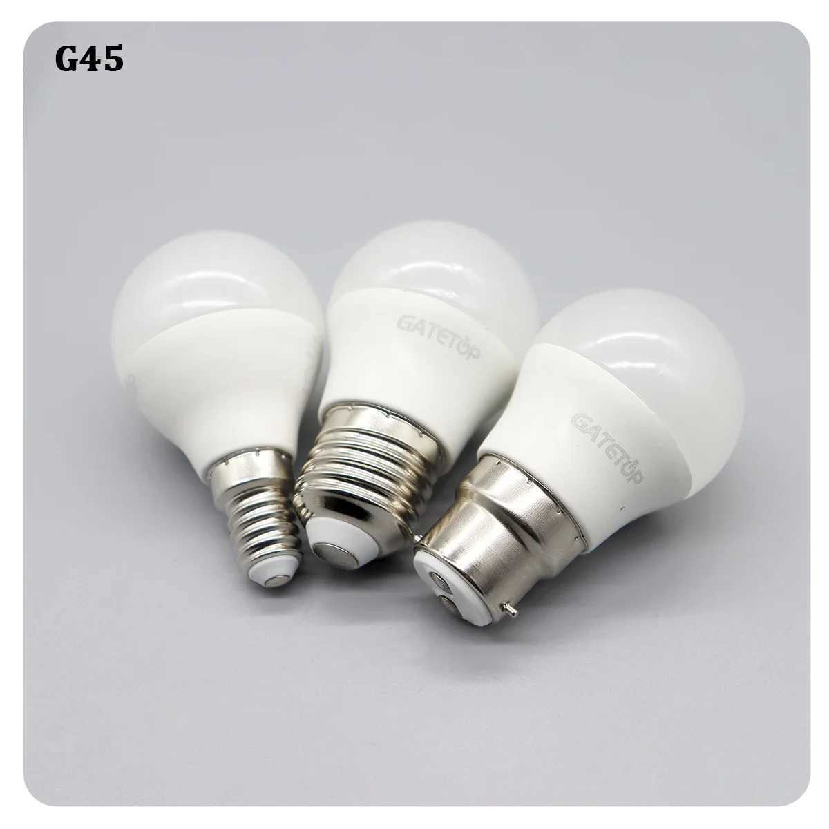 6pcs 3W 5W 6W 7W Led Bulb 220V Energy Saving Globe BASE E27 E14 B22 Bulb Lamp Leds Cool Light for Home Room Decoration Lampada C251115
