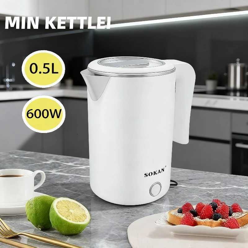 05L Electric Kettle Stainless Steel Portable Water Boiler Fast Boil Smart Kettle for Home Kitchen Hotel Office Use water kettle Y251114