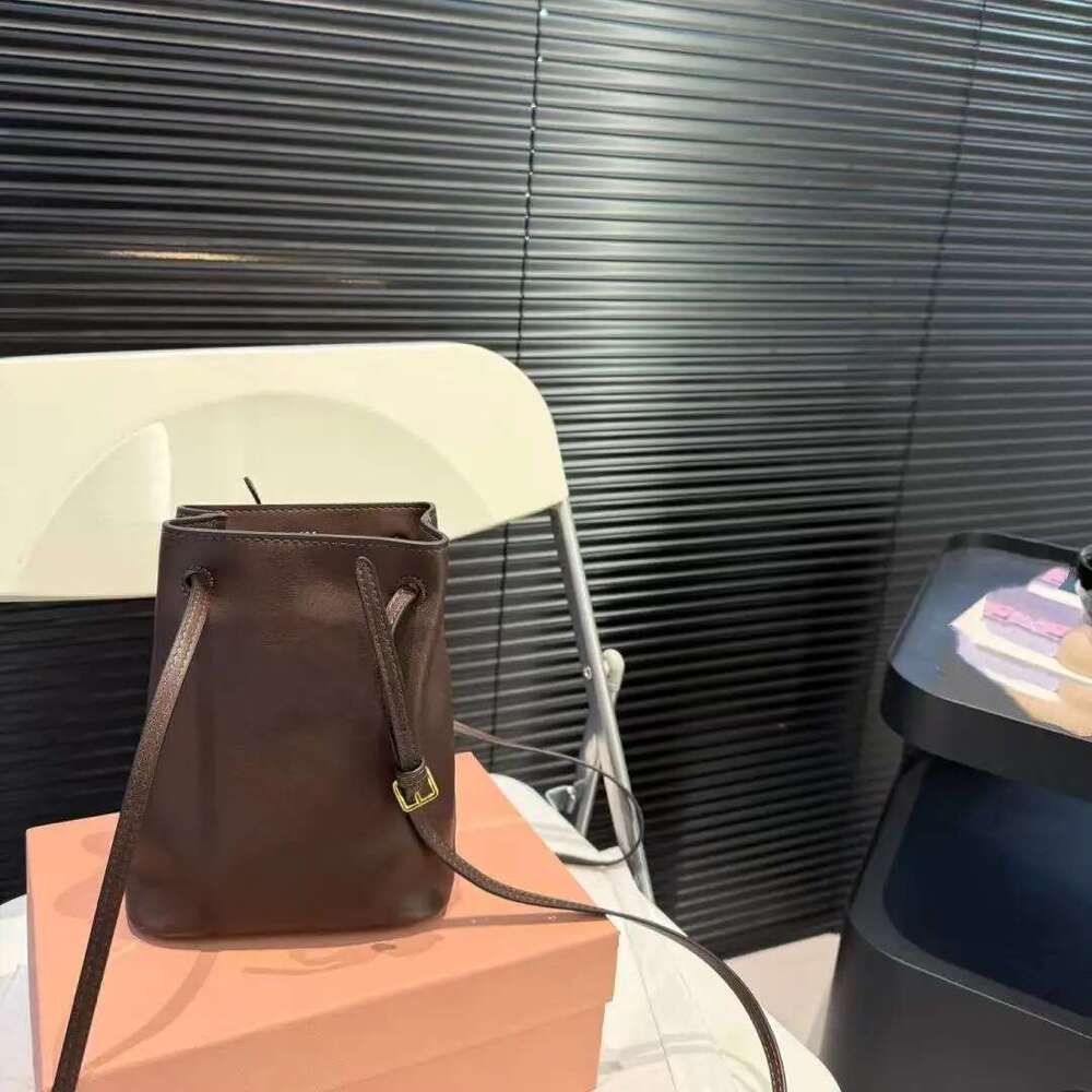 Bags Drawstring Bucket 2025 New Mini Coin Purse Mobile Phone Messenger Bag Women