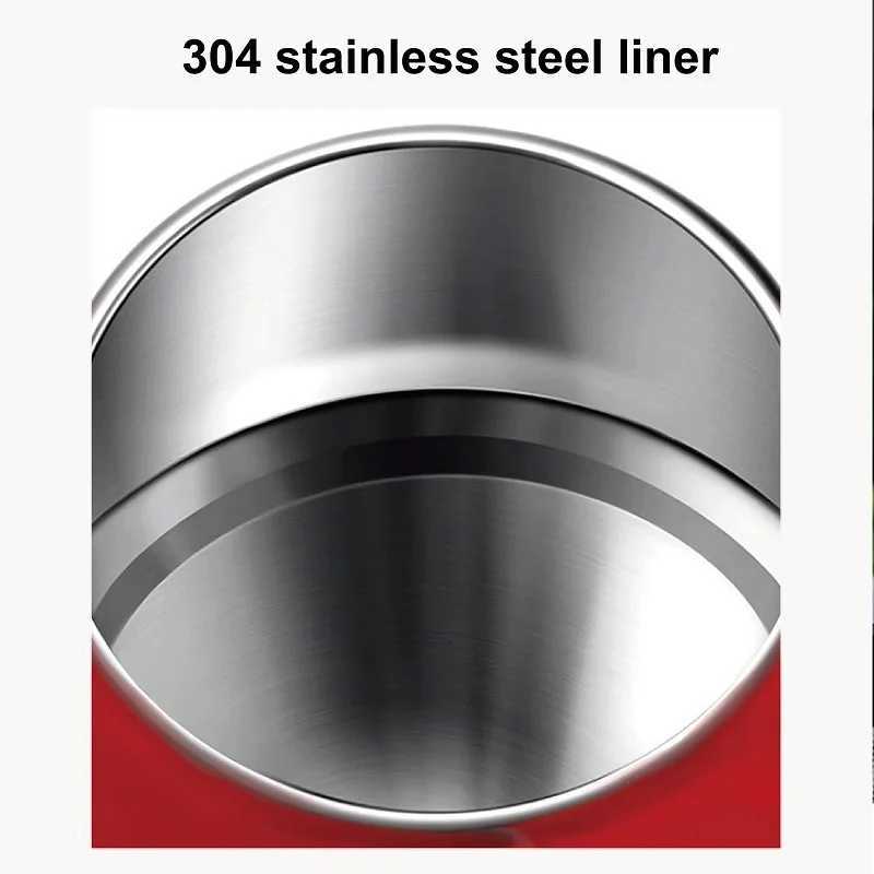 17L Retro Electrc Kettle Boiling Water With Thermometer Automatic Power Off 304 stainless Steel Teapot Kitchen Tools 1800W Y251114