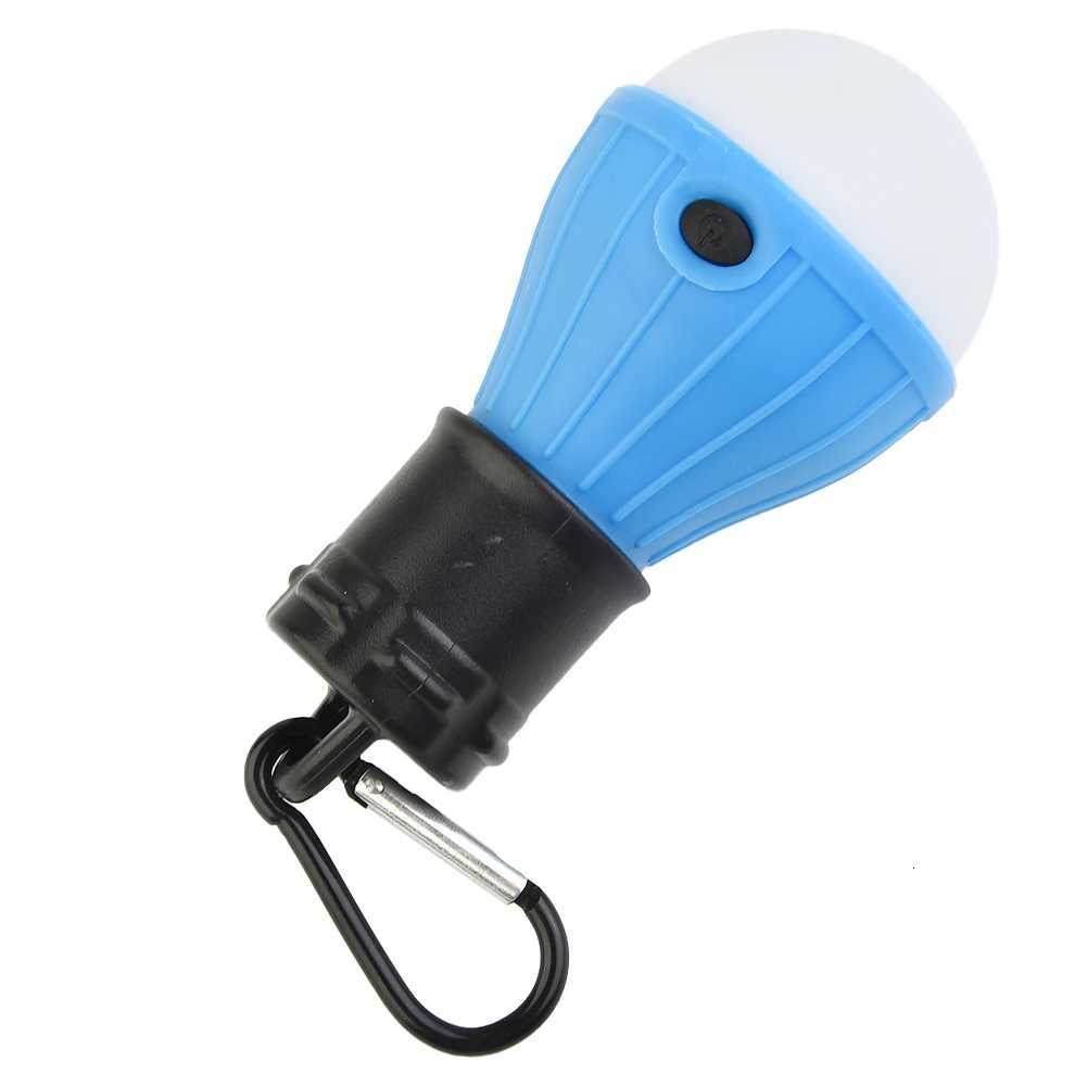 LED Camping Lantern Tent Lamp Light Bulb Emergency Light Waterproof Portable Adventure Hanging Flashlight AAA Batteries Powered M251115