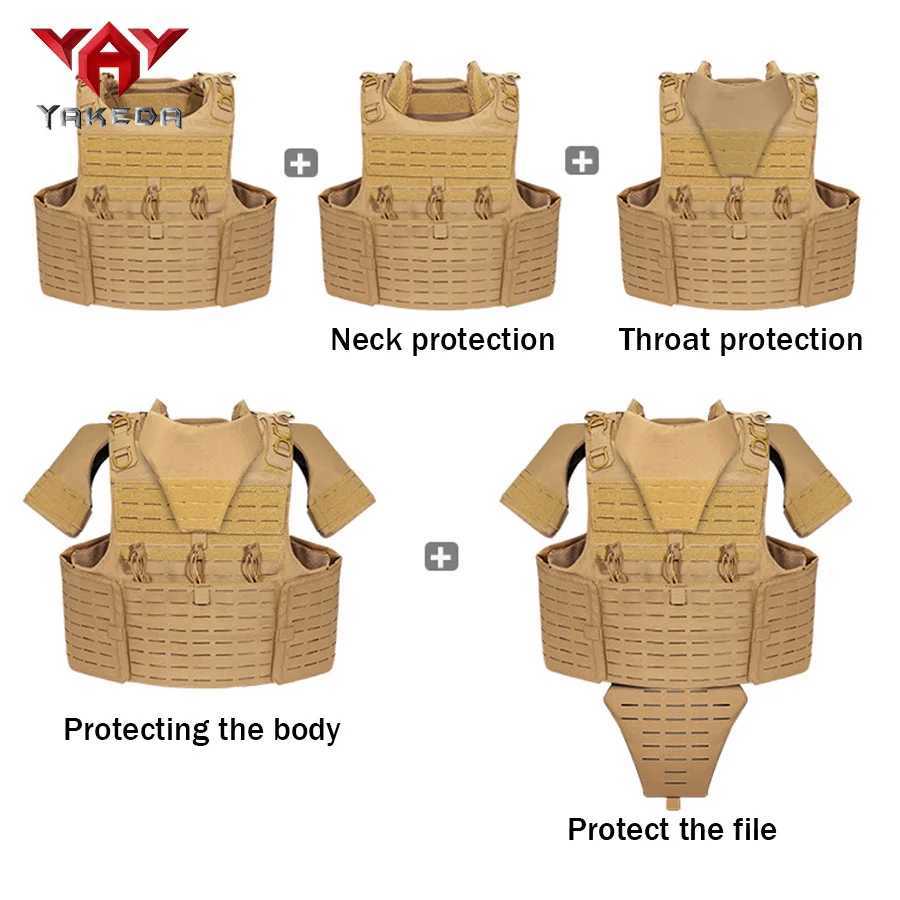 YAKEDA multifunctional full protection training vest laser molle vest comfort breathable wear-resistant tear XJ251114