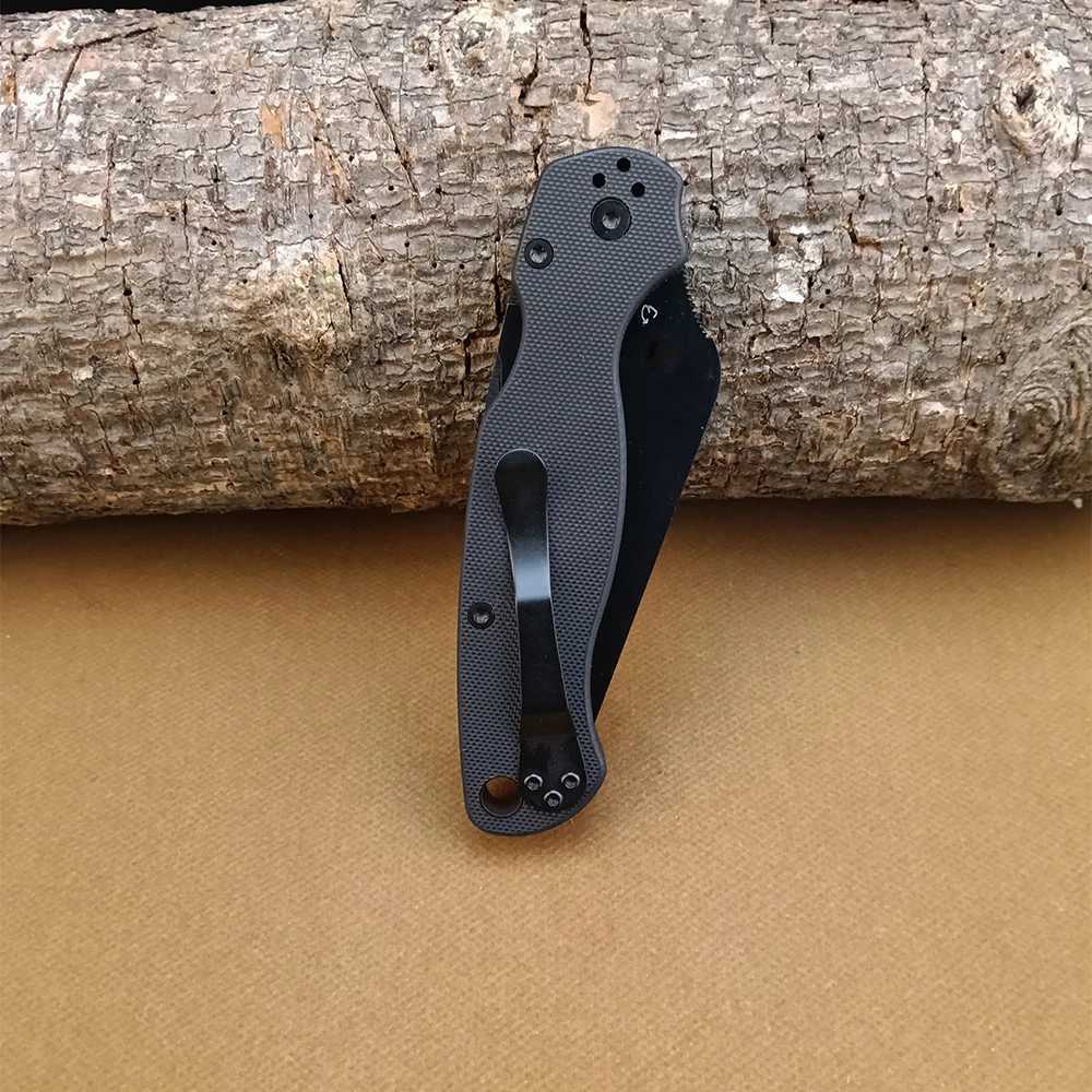 C81 Pocket Folding Knife CPM-S30V Blade G10 Handle Outdoor Military Tactical Survival Knife Hunting Self Defense EDC Tool Z250415