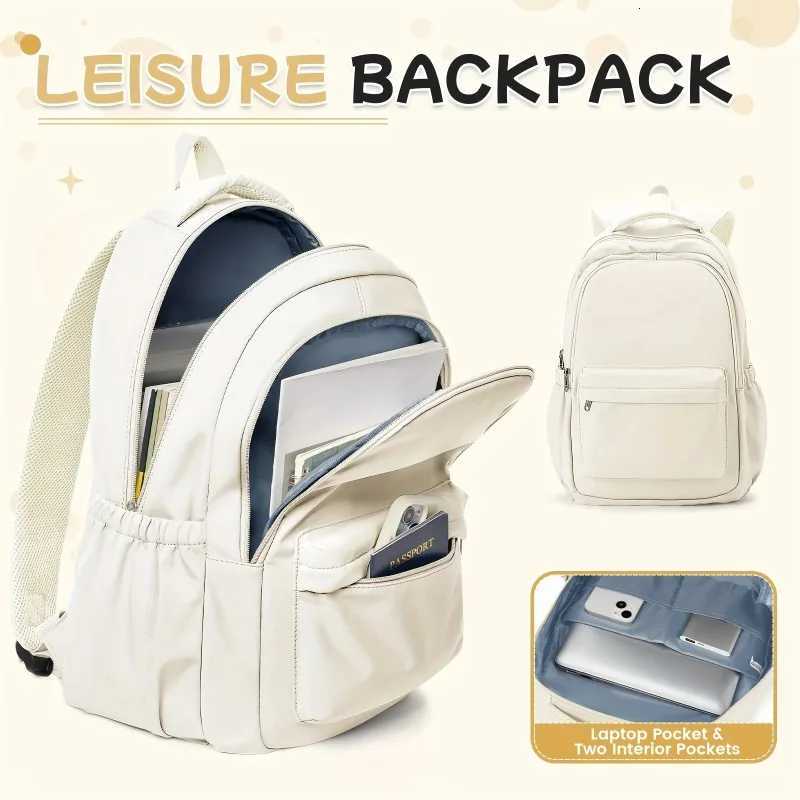 Backpack for Female College Students High School Girls Middle School Girls Versatile Suitable for Boys Daily Outdoor UseW251114