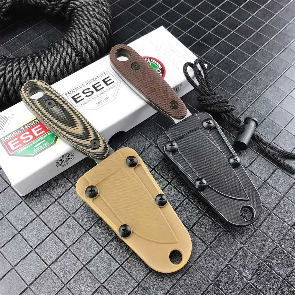 ESEE Izula Outdoor Multi purpose Fixed Blade Jungle Knife - D2 Steel Blade G10 Handheld Hunting Camping Survival ToolXJ250415