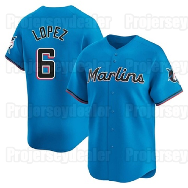 Marlins 2025 City Connect Jersey Edward Cabrera Edwards Kyle Stowers Matt Mervis Jesus Sanchez Sandy Alcantara Otto Lopez Max Meyer Derek Hill Custom