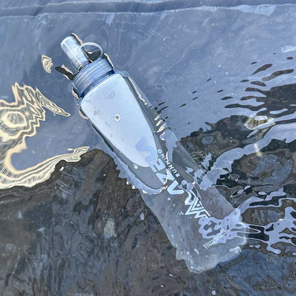 Sports Soft Water Flask Soft Flask 500ml Food Grade For Running Portable Lightweight Running Water Bottle for Outdoor SportsW251114