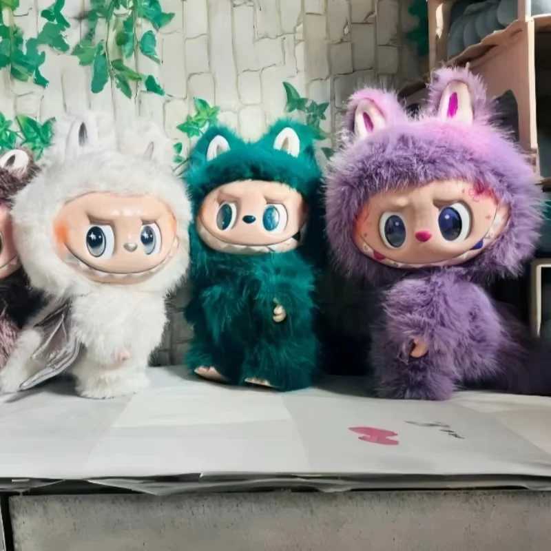 Hot selling 38cm Monster Labubu Zimomo Angel Creative DIY Pattern Vinyl Doll Pendant Model Collection Decoration Toy Gift X250415