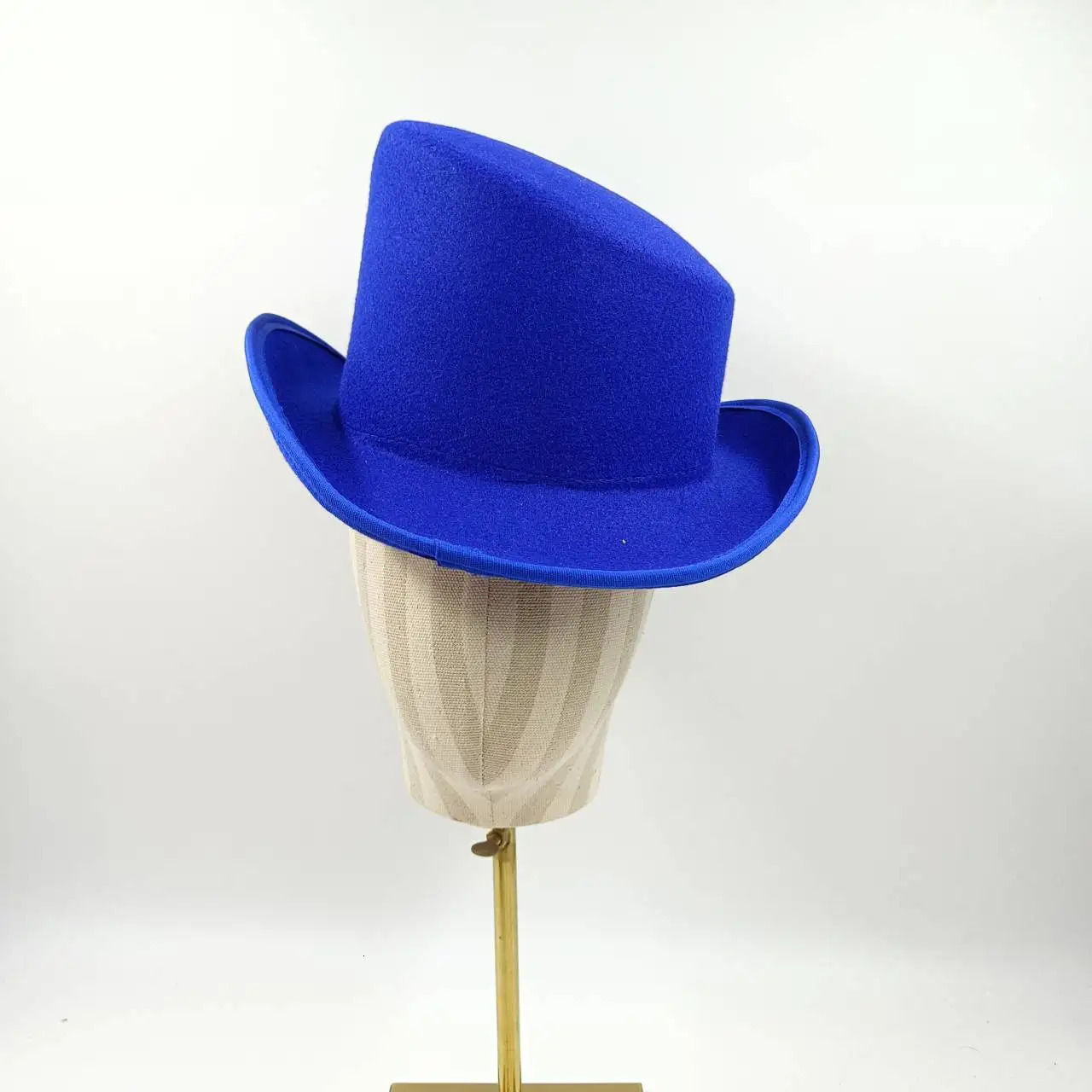 men hat green fedora royal blue men's hat durby hat High top felt hat for women top hat wide brim hat bowler hat 250407