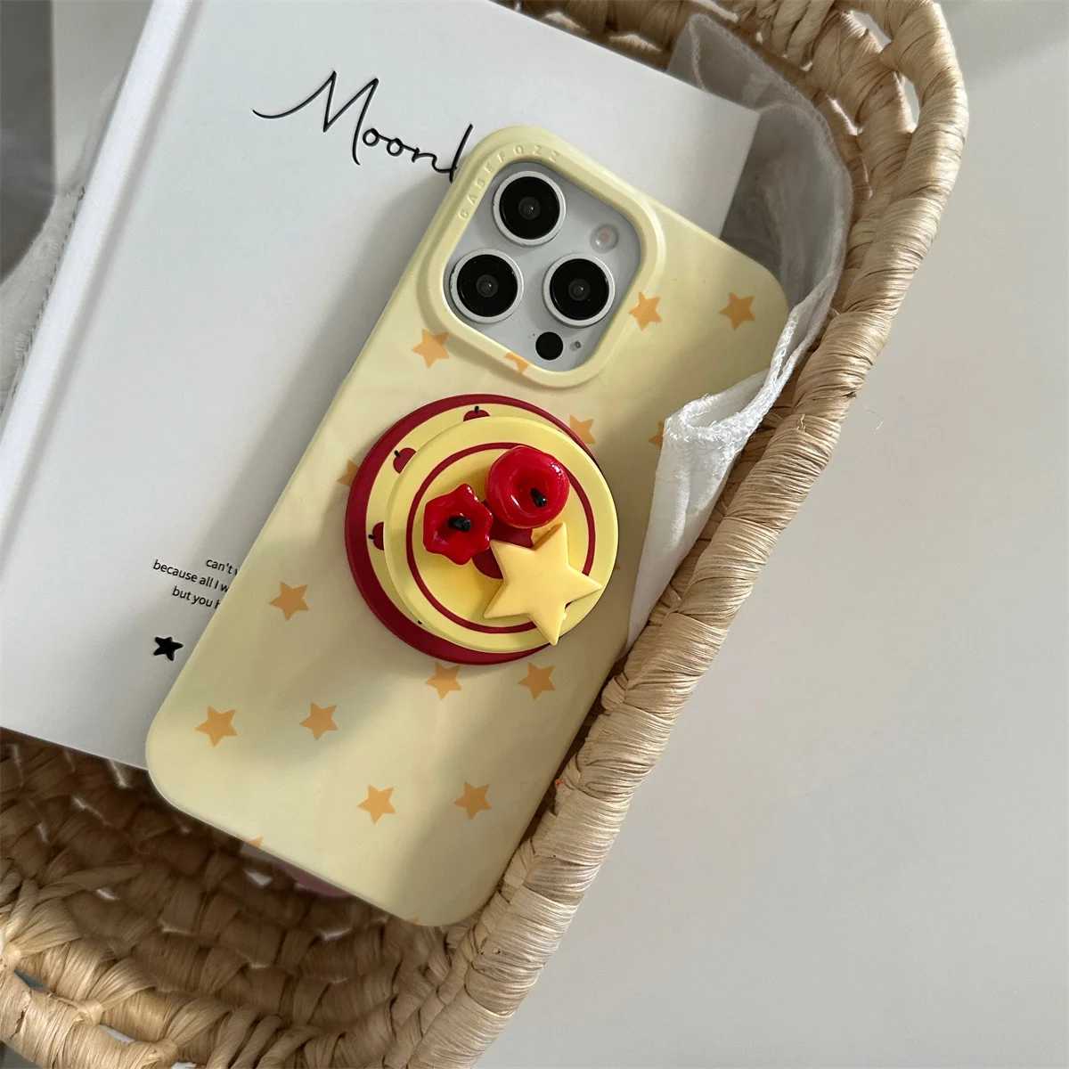 Fashion Wrinkle Texture Plaid Pattern Magnetic Phone Case For iPhone 16 Pro 15 14 Pro Max Cover with Stand Cute Cases J251202