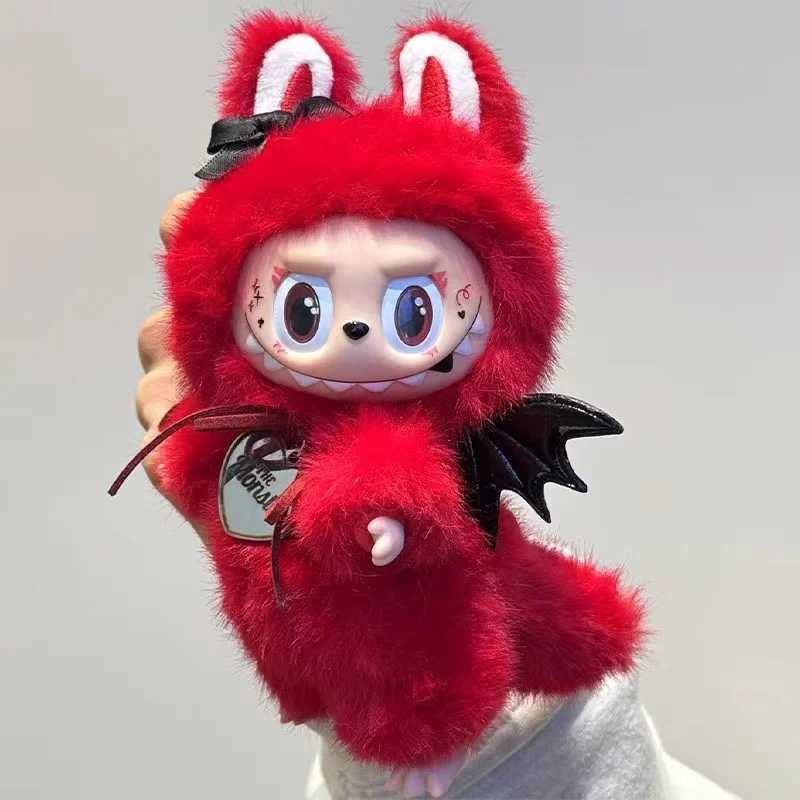 2025 New 38cm Zimomo Labubu Creative Change Doll Diy Digital Vinyl Doll Model Toy Copy Toy Birthday Gift Send to Friends X250415