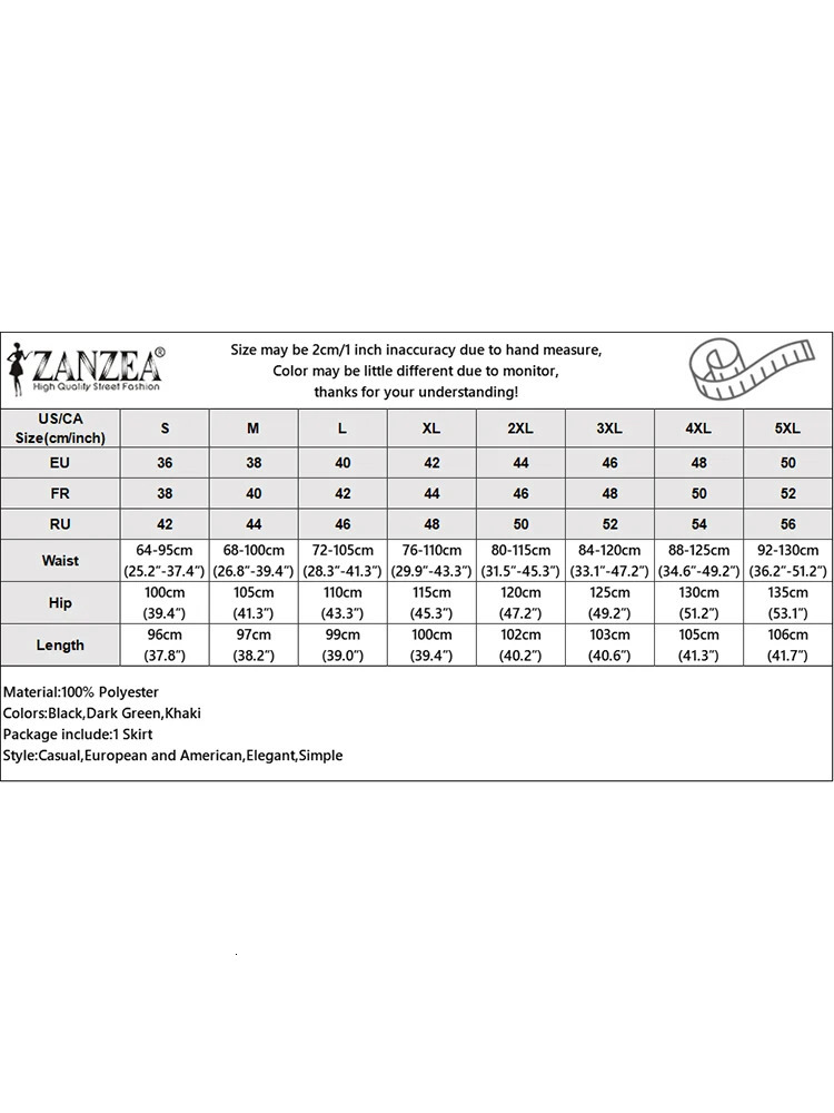 ZANZEA Vintage Cargo Maxi Skirts Women Elegant Loose Jupes Office Big Pockets Jupes Autumn Elastic Waist Skirts Streetwear 250409