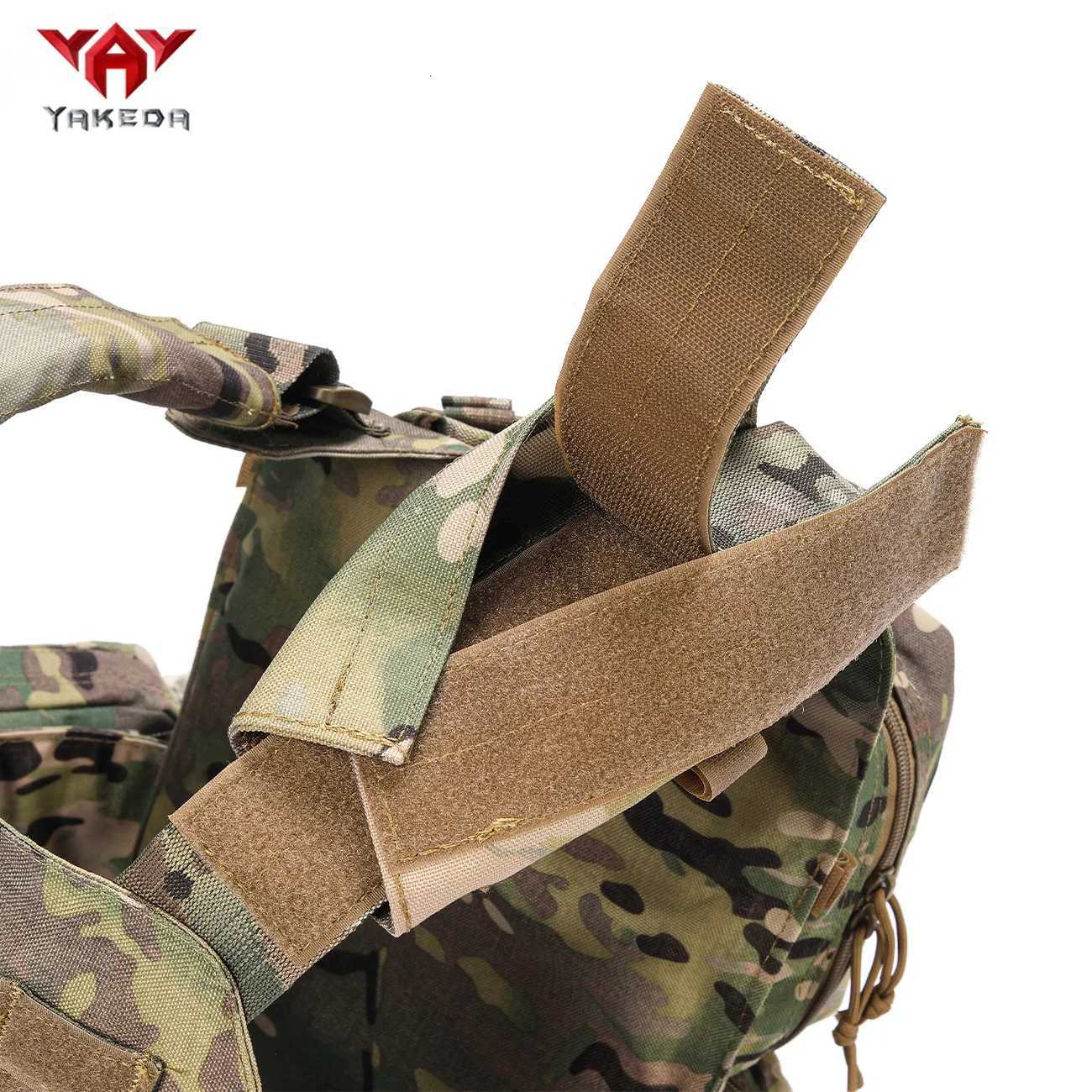 YAKEDA Quick Release Snake Buckle Outdoor Vest MOLLE Quick Release Training Vest Multifunctional XJ251114