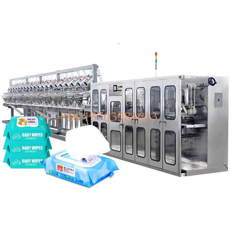Single Baby Wet Wipes Making Machine Wet Wipes Packing Machine Wet Wipes Manufacturing