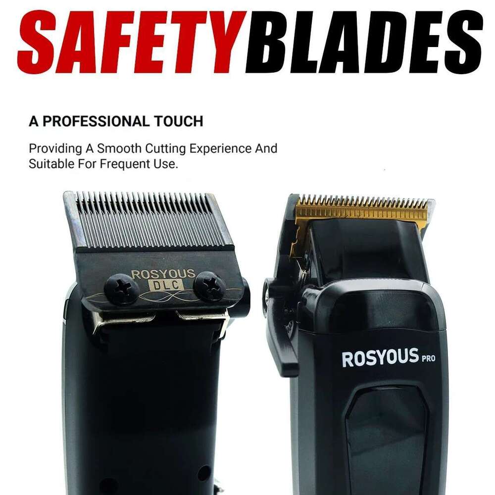 Professional Electric Clipper 106 Hair Trimmer For Man 7500Rpm With Base 5-Adjusted DLC Blade Barber Hine