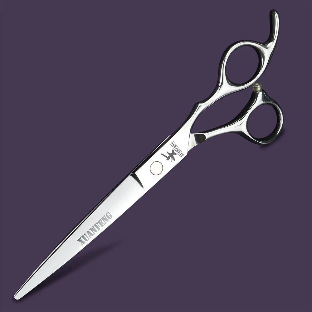 7 inch regular hair scissors Japan 440C steel barber cutting scissors 250414