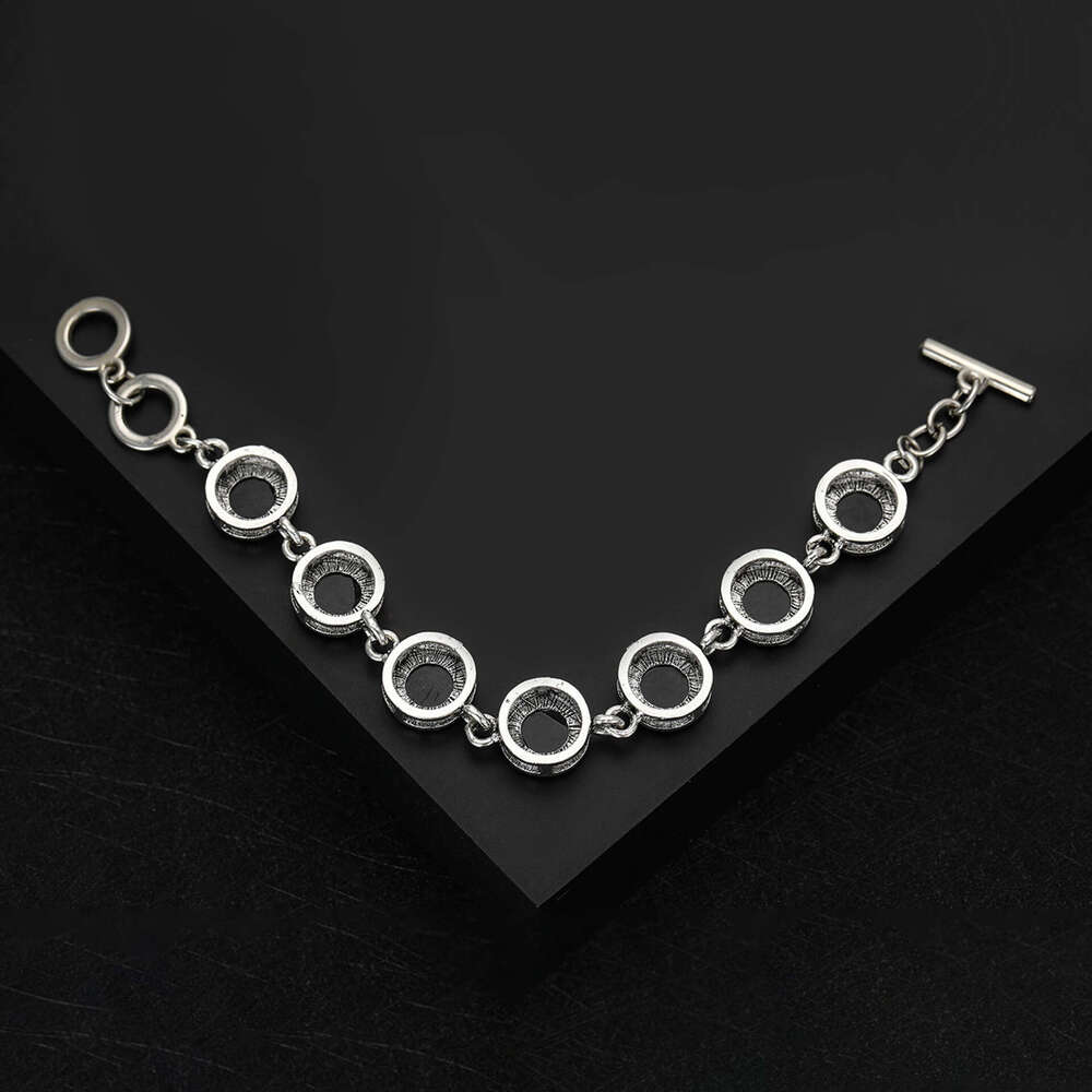 Fashionable Abalone Shell Creative Adjustable Three Loop Buckle Bracelet Ins Wind Hand Accessories