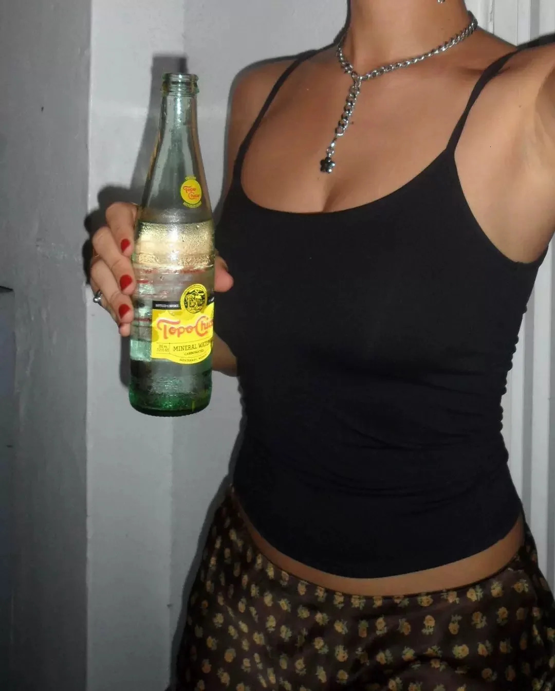 Tank Pure sexy Stretch Top Style Halter Top 250415