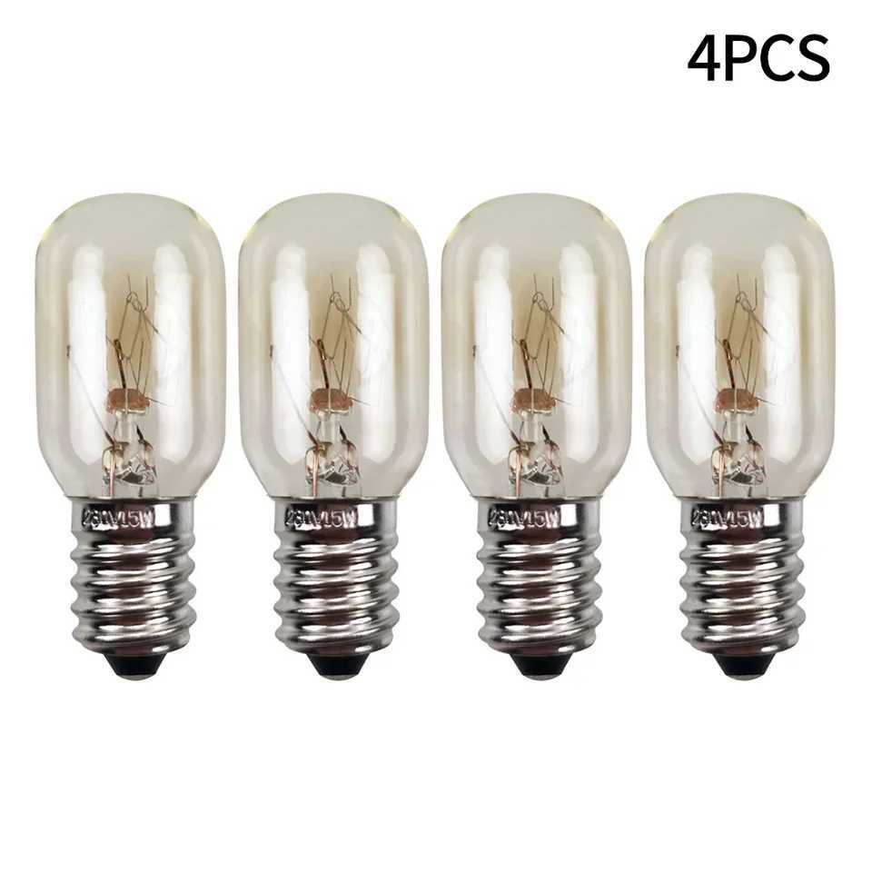 1/4/8PCS E14 Salt Lamp Globe Bulb 15W AC220V-240V Vintage Incandescent Bulbs Refrigerator Oven Light Bulbs Replacement C251115