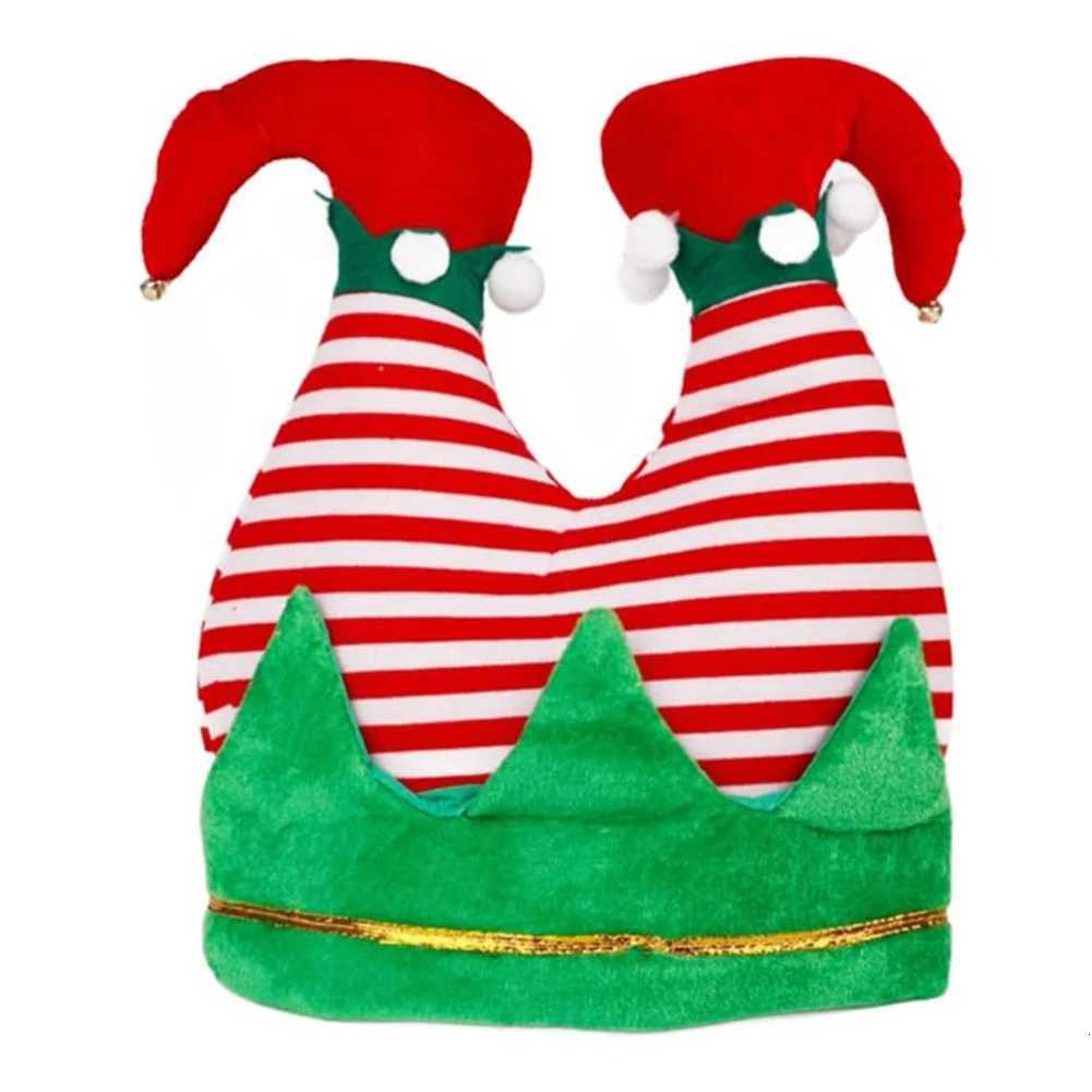 Christmas Hat Christmas Unique Santa Elf Pants Hat Colorful Christmas Elf Hat Red Christmas Elf Cap For Christmas Party Y251115