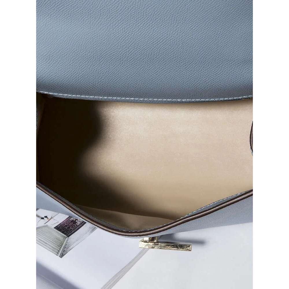 Office Ladies Satchels Handbag Split Leather Shoulder Elegant Women Hasp Casual Totes Sg Crossbody Messenger Bag