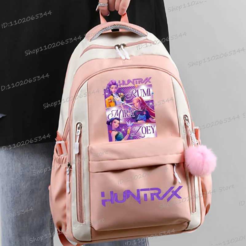 Casual Anime Cartoon Backpack for Middle High Student Boys Girls Outdoor Fashion 2025 Hot Movie Anime Cartoon BagpackW251114