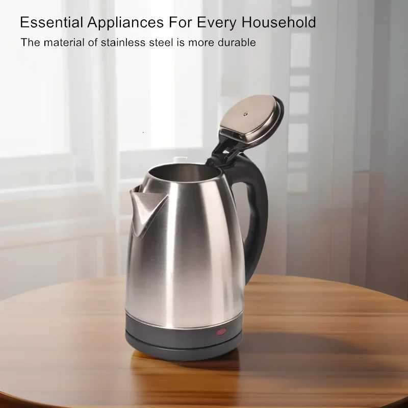 Stainless Steel Electric Kettle Base Separation Desion Rust-resistant Durable Rapid Heating Kettle for Home Office During Travel Y251114