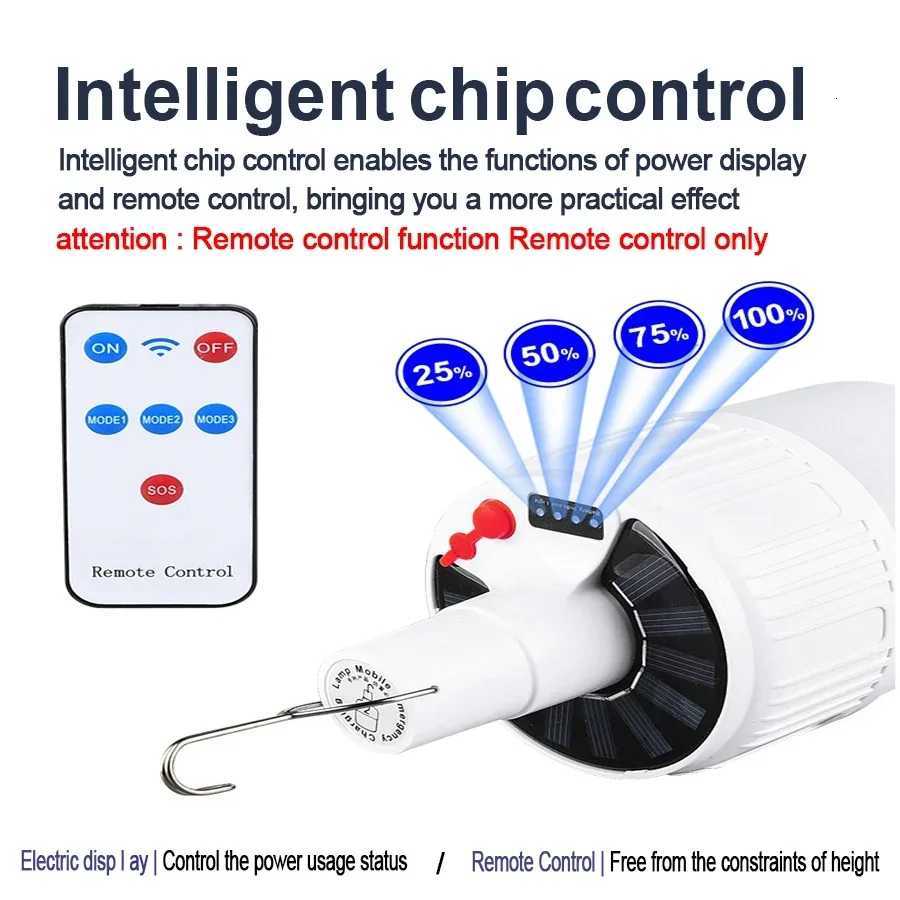 1/2PCS Outdoor Camping Light Bulb Portable Emergency Solar Lamp Tent LED Hook Up Hanging Camping Search Lights Lantern Hiking M251115