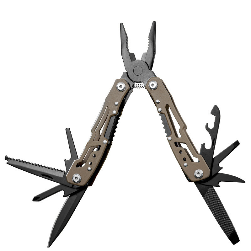 Multifunctional Tool Pliers Stainless Steel Outdoor Folding Portable Combination Multifunctional Pliers Bit 250522