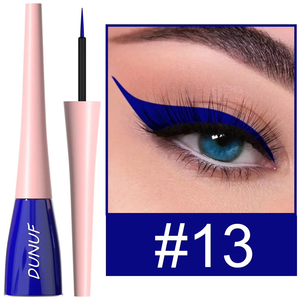 Blue Eye Liner Pen Liquid Eyeliner Pencil Eye Makeup Ultra-thin Long-Lasting Quick-Dry Eye Liner Original Korean Makeup Cosmetic 250414