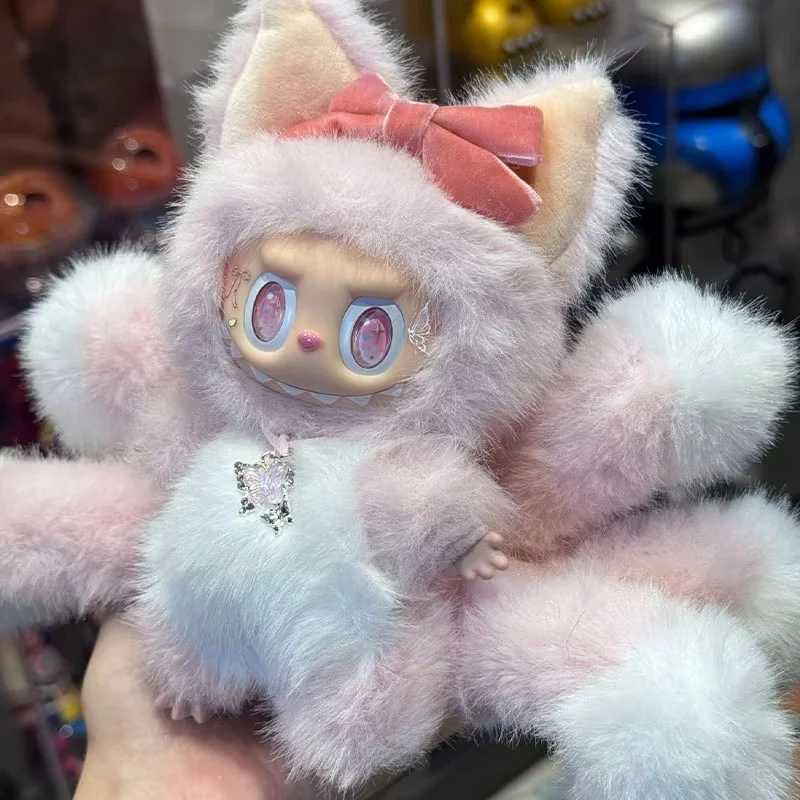 2025 New 38cm Zimomo Labubu Creative Change Doll Diy Digital Vinyl Doll Model Toy Copy Toy Birthday Gift Send to Friends X250415