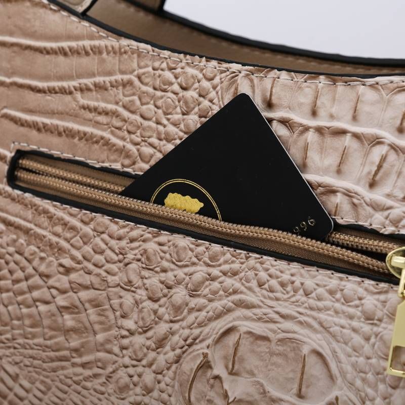 Retro Style Crocodile Pattern Women's Bag Crossbody Shoulder Handbag Daily Matching Holiday Gift