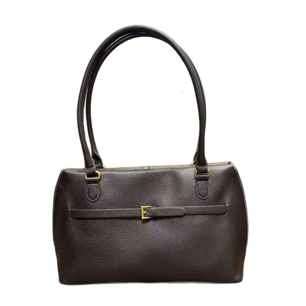 Mm Women's Bags New High End Single Shoulder Underarm Commuter Versatile Leather Women's Large Capacity Tote Bag