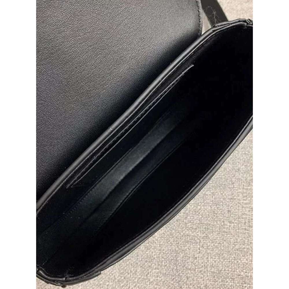 Women Single Shoulder Solid Color Cow Split Leather Vintage Handbag Hasp Saddle Bag Fashion Ladies Sg Crossbody Bags